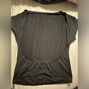 Backless s woman top